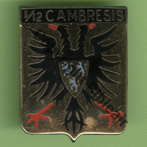 CAMB A1016 EC.1.12 CAMBRESIS CAMBRAI  DrP+Bol Guilloche Src.Y.GENTY 10Eur11.06 